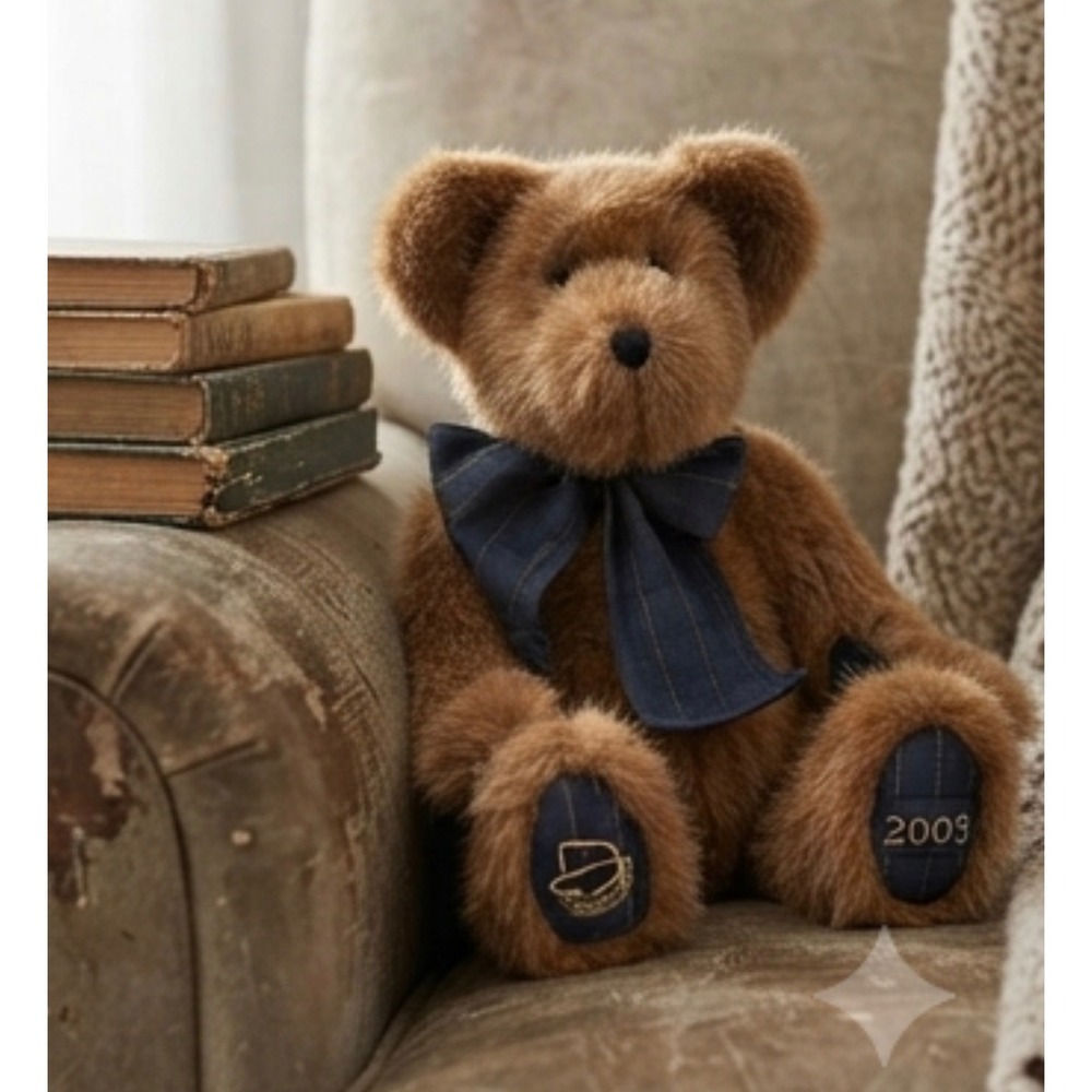 Boyds Bears Longaberger 2003 Limited Edition Teddie Collectibear Jointed‎ Plush